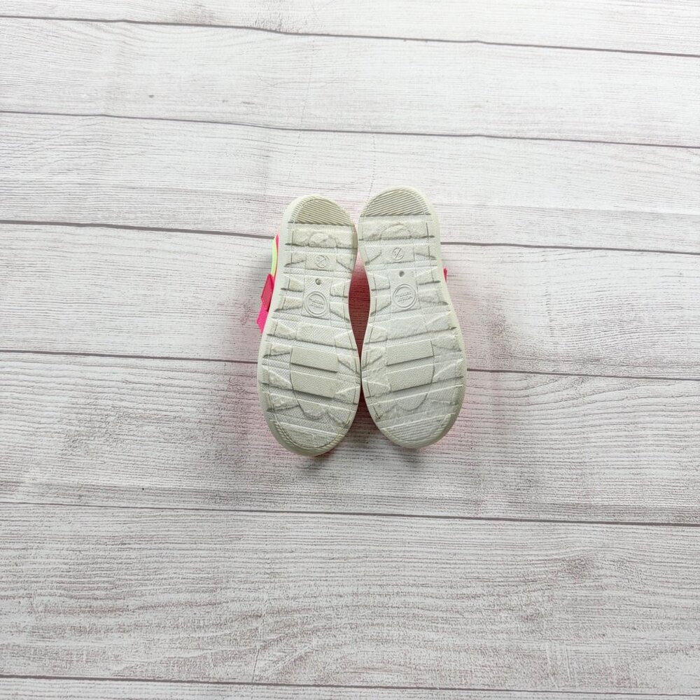 Wonder Nation Toddler Girl Water Shoes Mesh Velcro Strap Swim Shoes 11/12 - Picture 2 of 3